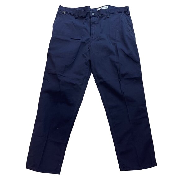Carhartt Other - Carhartt FR Flame Resistant Navy Blue Canvas Work Pants Size 44x34 Welder 371-20